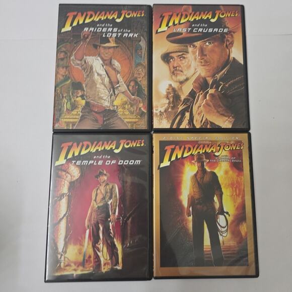 Indiana Jones: The Complete Adventure Collection DVD Set Harrison Ford - Picture 3 of 4
